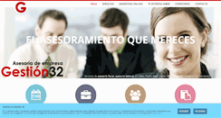 Desktop Screenshot of gestion32.com
